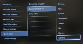 Correct clock information is needed to provide correct EPG data and to