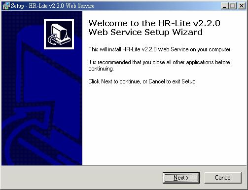 5. HR-Lite Web Service Setup (For Enterprise Edition ONLY) Prerequisite: Only HR-Lite Enterprise Edition can get access to HR-Lite Web Service.