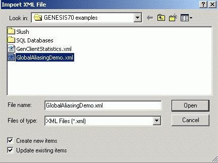 Activating the Database Importing Configuration Data From an XML File Once your configuration is complete, you need to make sure that it is the active database.
