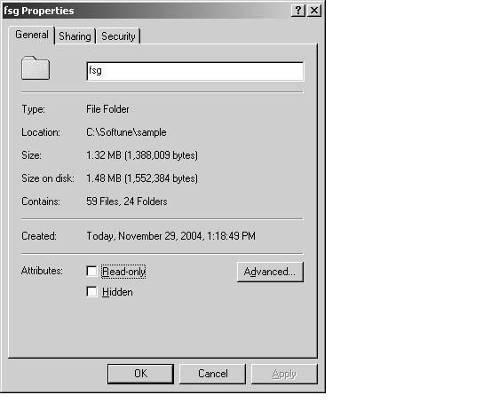 Installing Sample Program Copy only a folder named "\fsg" under "\MANUAL\FirstStepGuide" in SOFTUNE CD into the