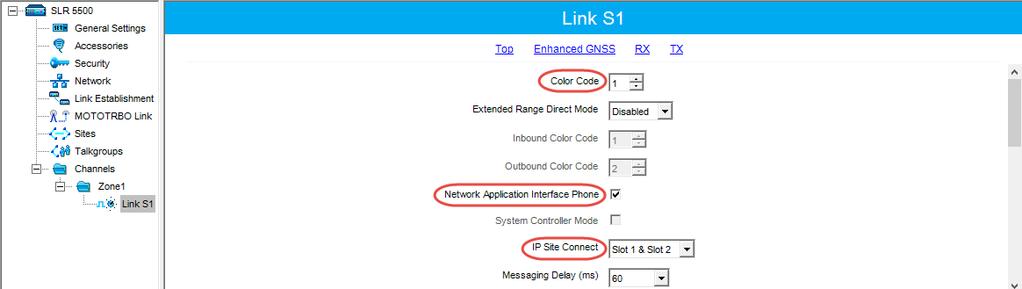 Configuring MOTOTRBO Equipment 4.1.6 Channel Site Type From the drop-down list, select Origin Site. Repeater Type From the drop-down list, select Standard Repeater.