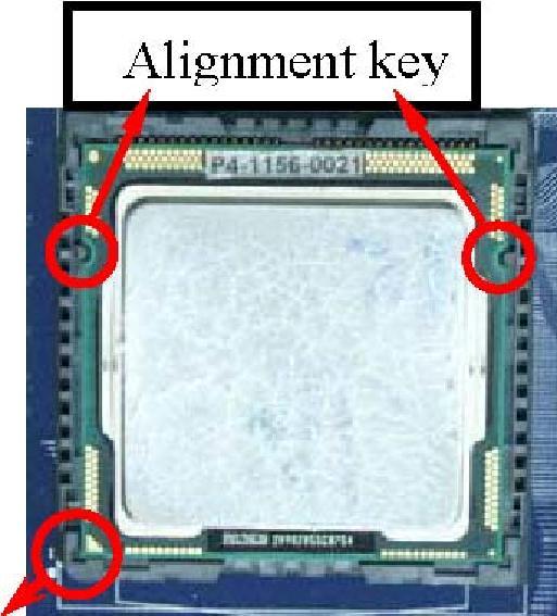 To install a CPU, first turn off your system and remove its cover. Locate the LGA 1155 socket and open it by first pulling the level sideways away from the socket then upward to a 135-degree angle.