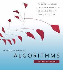 Reference (4) Title: Introduction to Algorithms Author: T. Cormen, C. Leiserson, R. Rivest, C.