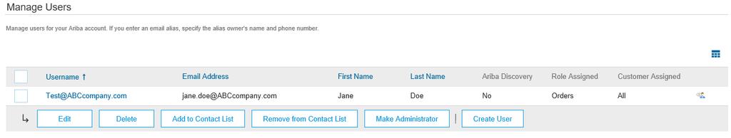 Creating Users cont. 6. Select the Role for the User Note: The roles that you have created will be displayed, only can only be one System Administrator so the selection will not appear 7.