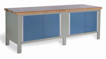 stationary bench with 21" deep cabinet (for 30" D benches only), H for a stationary bench with 27" deep cabinet (for 30" D and 3 D benches only), J for a mobile bench.