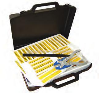 MINI set with FL52A pliers 1 83252002 Empty MINI toolbox 1 MAXI Starter Set The MAXI starter set box contains all the necessary equipment for manufacturing MAXI starter set contains: 5 pcs PTE