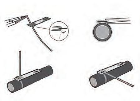 holders, character strips, and cable ties are all stainless steel starter kit contains: 5 pcs Holder: 11 x 285 mm 5 pcs Holder: 11 x 106 mm 5 pcs Holder: 11 x 82 mm 5 pcs Holder: 11 x 58 mm 5