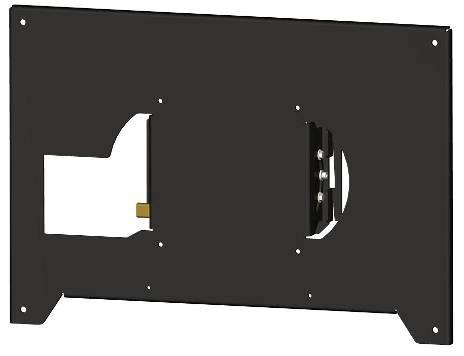 8065 (portrait version) Tiltable VESA wall mount: Screen bracket specific for Samsung 400/460 DX(n) and UX(n) series VESA 600-400 Distance to the