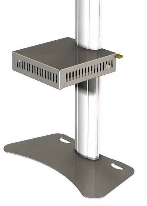 Separate stand parts 24 063.0200 Extension piece 35 cm. Only for fully divisible stand.