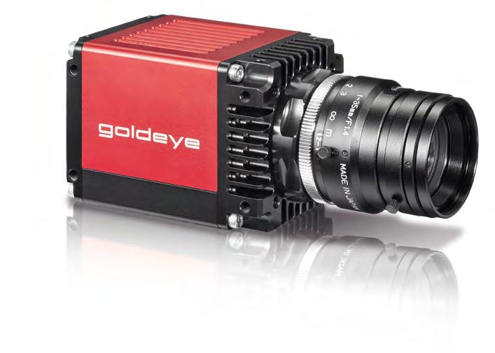 Goldeye Great Performance beyond the Visible Goldeye short-wave infrared (SWIR) cameras come in two versions: the compact, rugged fanless industrial version and the advanced scientific version