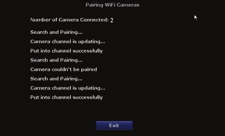 To pair a replacement camera to your NVR, please use the below steps: 4 Next, you will need to reset the replacement camera.