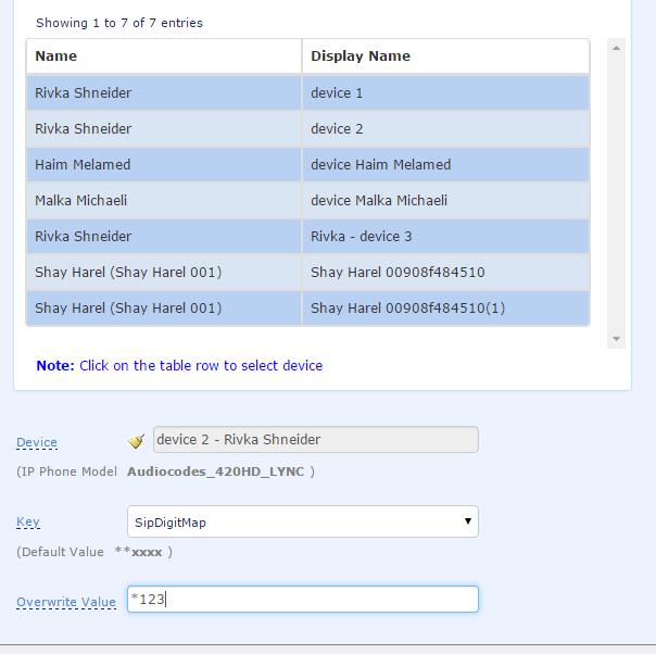 CloudBond 365 Figure 29-21: Edit IP Phone Device Placeholder 4. From the Key dropdown, choose the phone configuration key. 5.