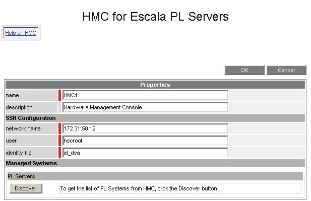 Note An Escala PL Server defined as a managed HMC system cannot be deleted. You must first remove it from the HMC managed systems.