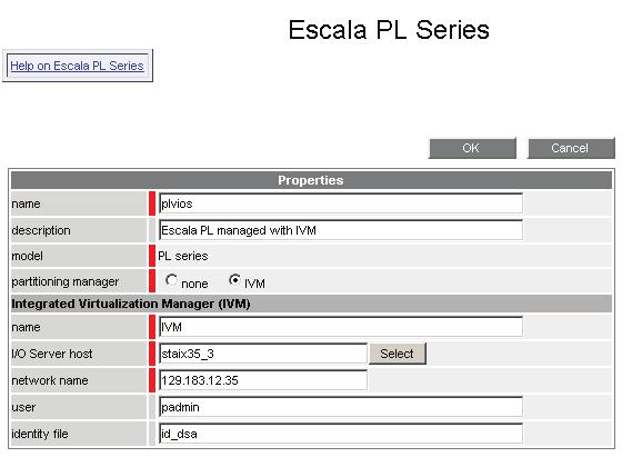 3.1.4.1.2 IVM Managed PL Server The following form is used to define an IVM Managed PL Server. Figure 3-24.
