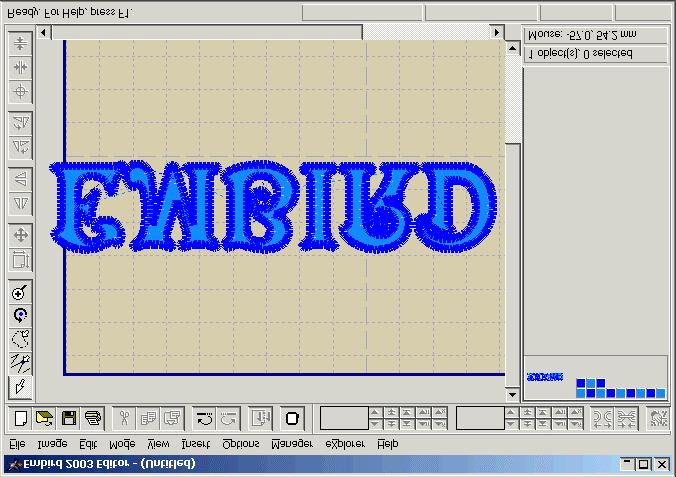 5 - Hit "OK" button to create lettering and insert it into Editor (Picture No. 5).