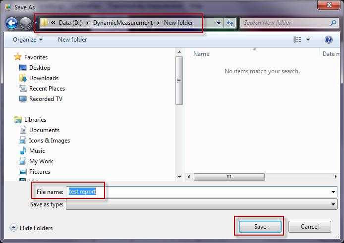 Once export file name and directory are specified, you can