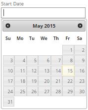 Click the End Date box. In the calendar that appears, click the date when the message will no longer appear.
