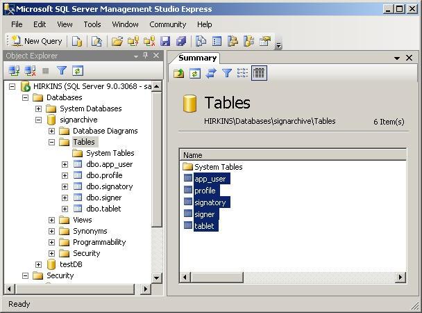 successfully updated tables Make a corresponding configuration in the