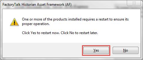 Chapter 3 Installing FactoryTalk Historian 5. 6. In the welcome screen of the Asset Framework Suite installation wizard, click Next. 7.