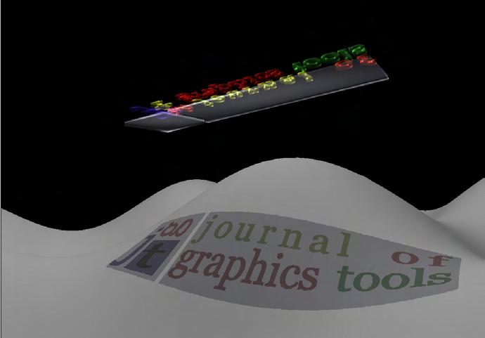 jgt 2008/7/20 22:19 page 2 #2 2 journal of graphics tools Figure 1. Shadows from a colored transparent caster. different algorithms have been developed for various applications.