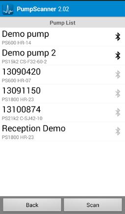 PumpScanner 19 3.3.3 PSk2 pumps with SmartSolution support Note: This section refers to LORENTZ PSk2 pumps with SmartSolution support only. For other systems please refer to 3.3.2 PS and first generation PSk2 Pumps on page 11.
