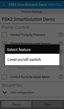 26 PumpScanner Pump Control by Level Sensor with a LORENTZ liquid level sensor