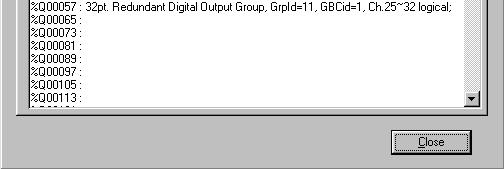 Reference Points/Module Type of I/O Group I/O Group ID GBC Group ID I/O Points References are shown on byte boundaries.