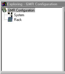Double-click the GMR Configuration icon to display the System icon and