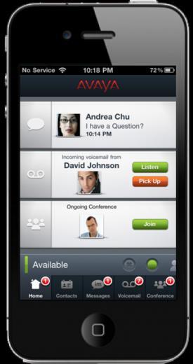 Your company directory in the palm of your hand. Set up, manage conference calls. Take your phone extension with you.