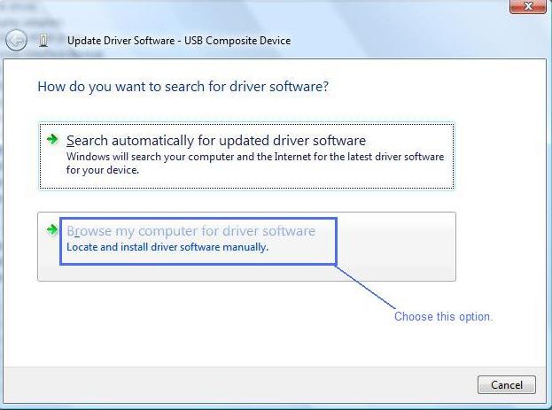 from the CD using the following steps. 3. Open the Device Manager (Start Settings Control Panel System Device Manager) 4.
