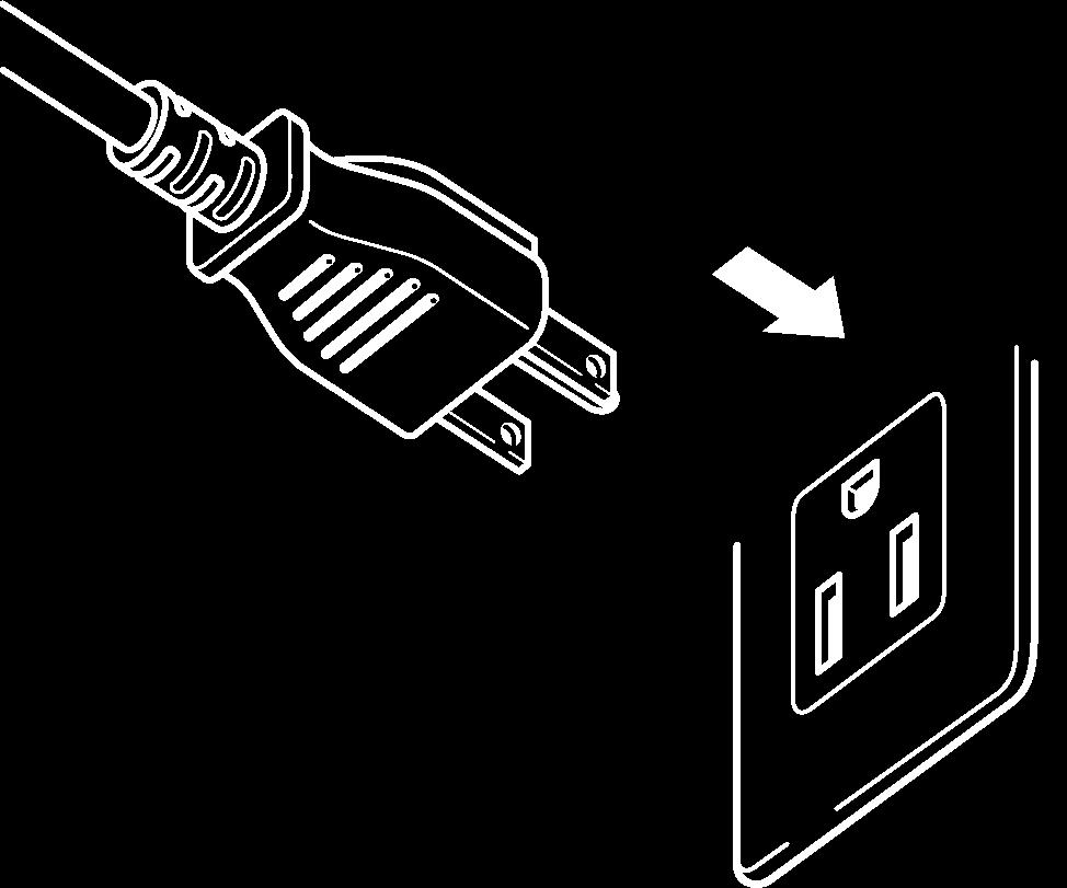 22 2.1 Connecting Power 1. Make sure the instrument is OFF. 2. Connect the AC adapter to the instrument. 3. Plug the AC adapter into the power outlet.
