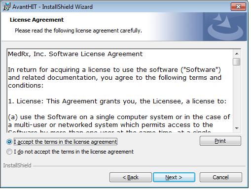 4. This is the Welcome screen Click Next. 5. Read the Software License Agreement.
