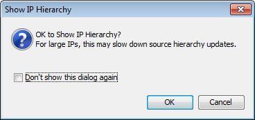 To use the test bench provided by the IP, do the following: 1. In the Sources window, find the IP in the hierarchy in the Simulation Sources section and expand the IP hierarchy.