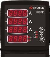 ENERGY QUALITY NETWORK ANALYSERS DKM-411 The DKM-411 is an advanced precision metering device offering an 3.