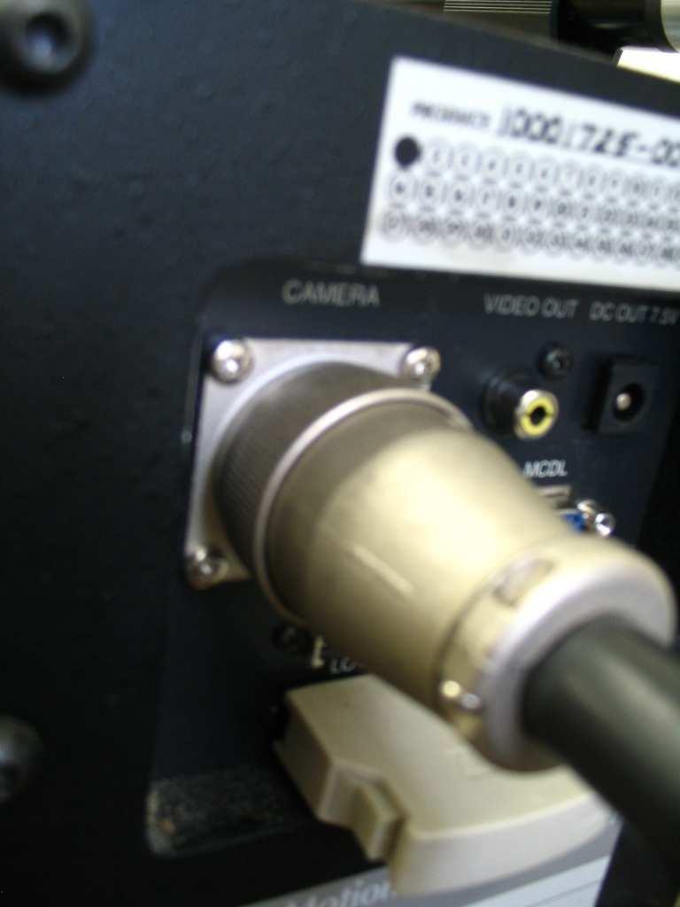 Lens outlet on Camera Figure 4