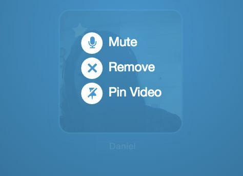 muting configuration Mute/Unmute Participant: Hover over that person s tile and select Mute or Unmute Remove