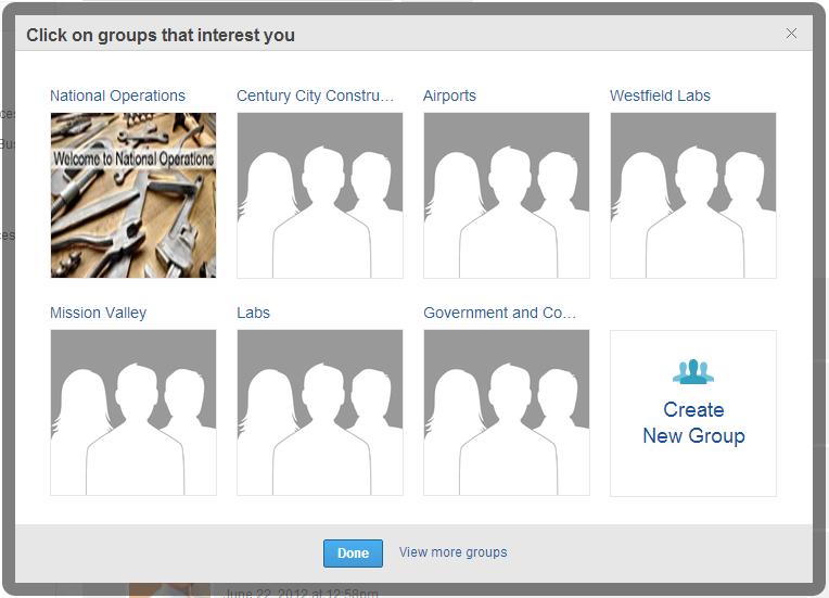 8 Groups Groups are a great way to reach a more targeted audience within your Yammer network.