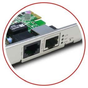 Use RJ-11 cable(for AnnexA) or RJ-45 cable (for AnnexB) to connect DSL interface to the external VDSL splitter to establish DSL connection (VigorNIC 132).