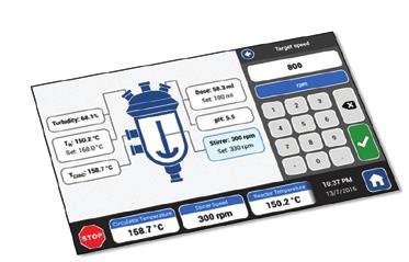 Powerful automation The intuitive touch screen for quick configuration and automation of the Atlas HD platform and circulators, stirrers, probes and Atlas pumps.