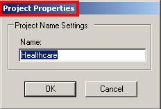 Project Properties Configuration To configure a project, follow these steps. 1. Create a new project or right-click on an existing project and select Template Properties.