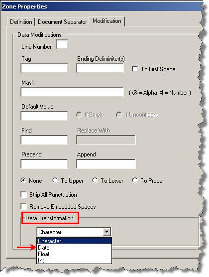 Zone Properties Zone Properties configuration takes place in the Zone Properties dialog box.