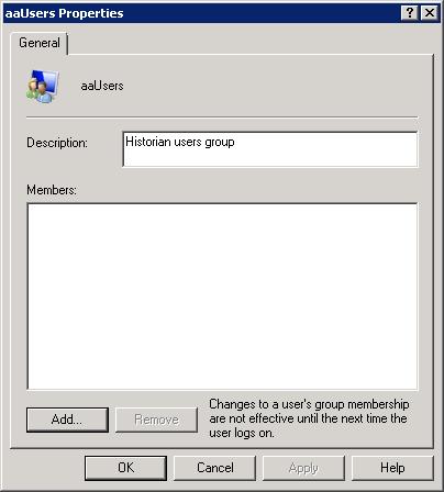 Adding a User to a Windows Operating System Group 237 4 In the shortcut menu that appears, click Add to