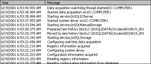 Monitoring the General Status of Wonderware Historian 255 See the following table to find out more about each of these modules.