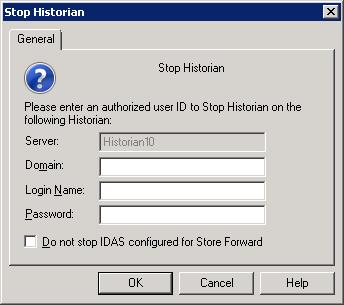 26 Chapter 1 Getting Started with Administrative Tools To stop the historian 1 In the System Management Console tree, expand a server group and then expand a server.