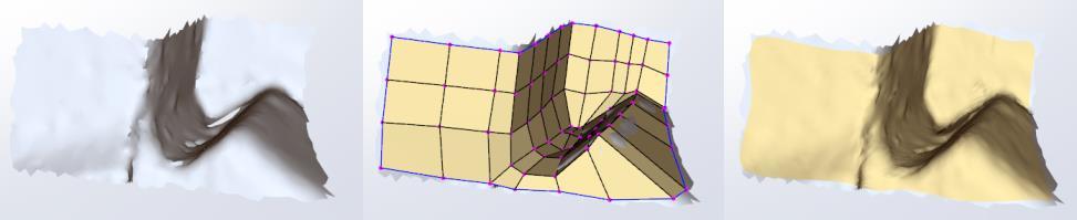 Obtaining a Reference Mesh The reference mesh is a polygonal representation of the object s surface. The smaller the faces, the more accurate the reference mesh tends to be.