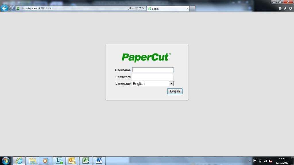 Webprint Webprint allows you to print from your own laptop whilst on site.