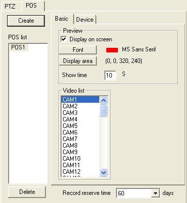 2. Serial port Users can set serial port number. 3. Address Communication address of P.T.