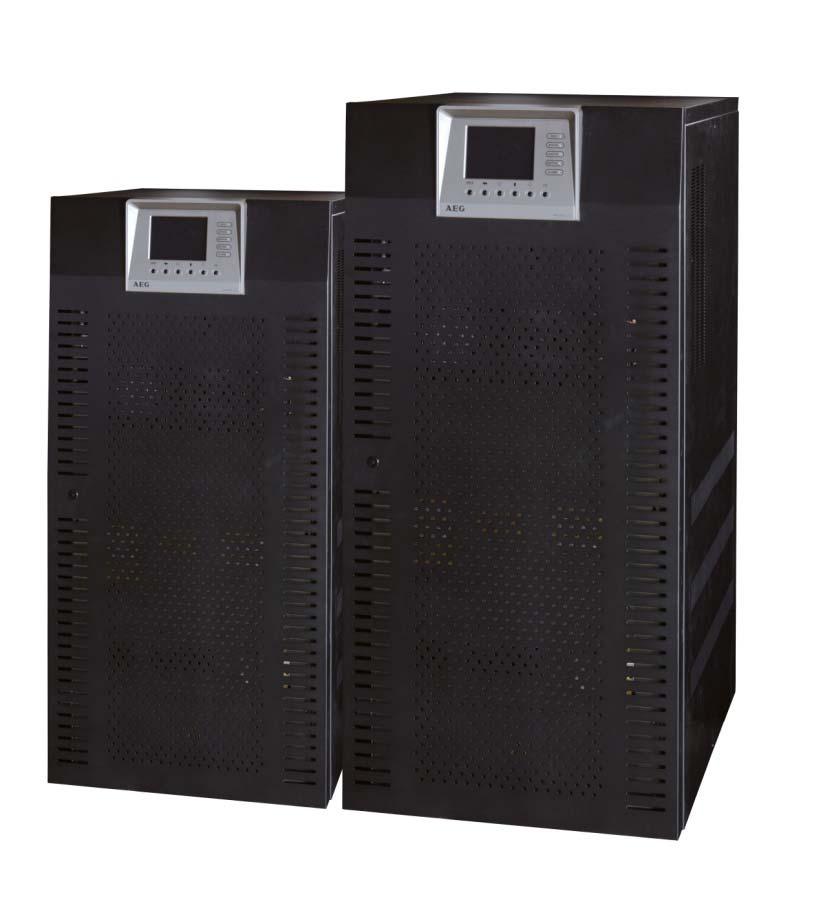 PROTECT 2.33 2.0 - OVERVIEW 10 80 kva UPS System 3-phase / 4 wires input / output 400V Transformerless design 10 to 40 kva model with internal batteries 7-30 min.