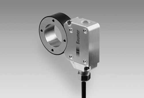 MHAD 50 with cable Features Absolute encoder with magnetic sensing and without bearings Absolute resolution max.