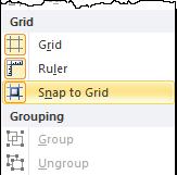 Lesson 11 Editing Forms and Reports in Design View THE SNAP TO GRID FEATURE Access provides several features to help you size and position controls on a form.